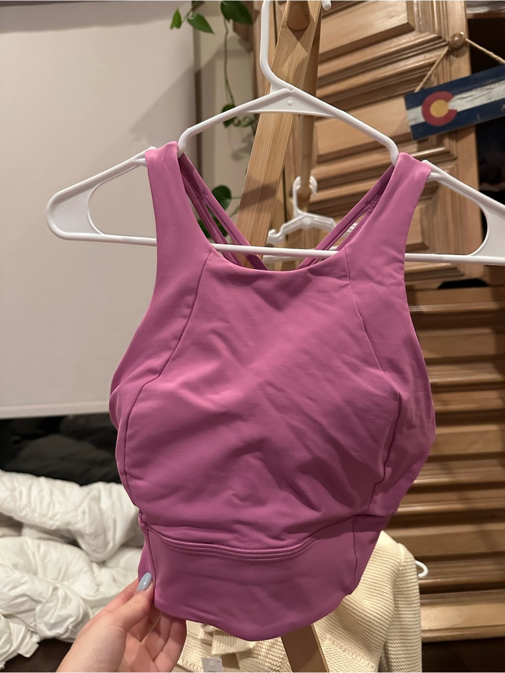 lululemon athletica Pink Sports Bra